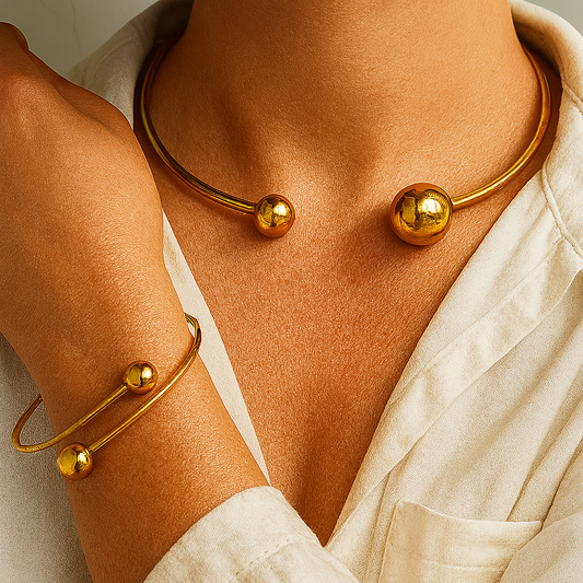 Patty™ | Gouden Armbanden Set